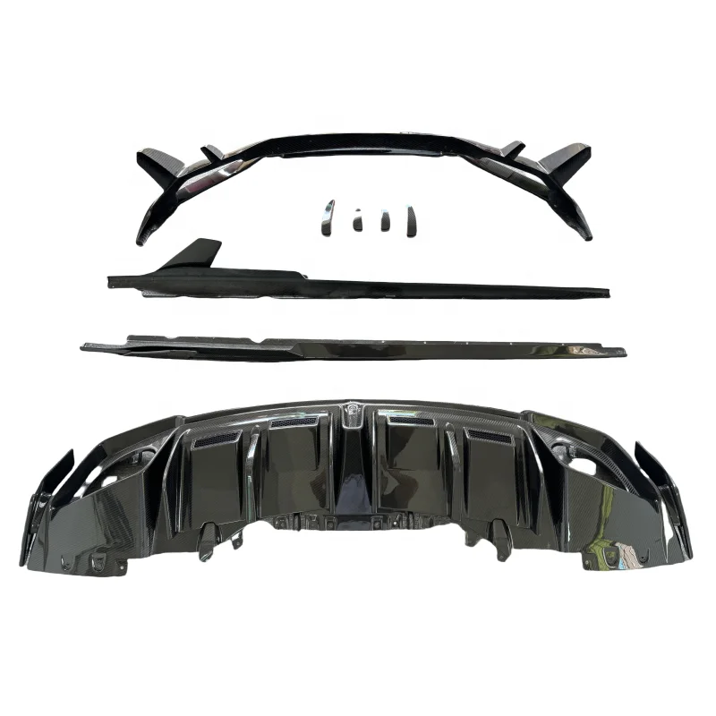 High Quality Body Kit Cap Style Carbon Fiber Front Lip Side Skirt Rear Diffuser for Audi R8 2021-2022
High Quality Body Kit Cap Style Carbon Fiber Front Lip Side Skirt Rear Diffuser for Audi R8 2021-2022
