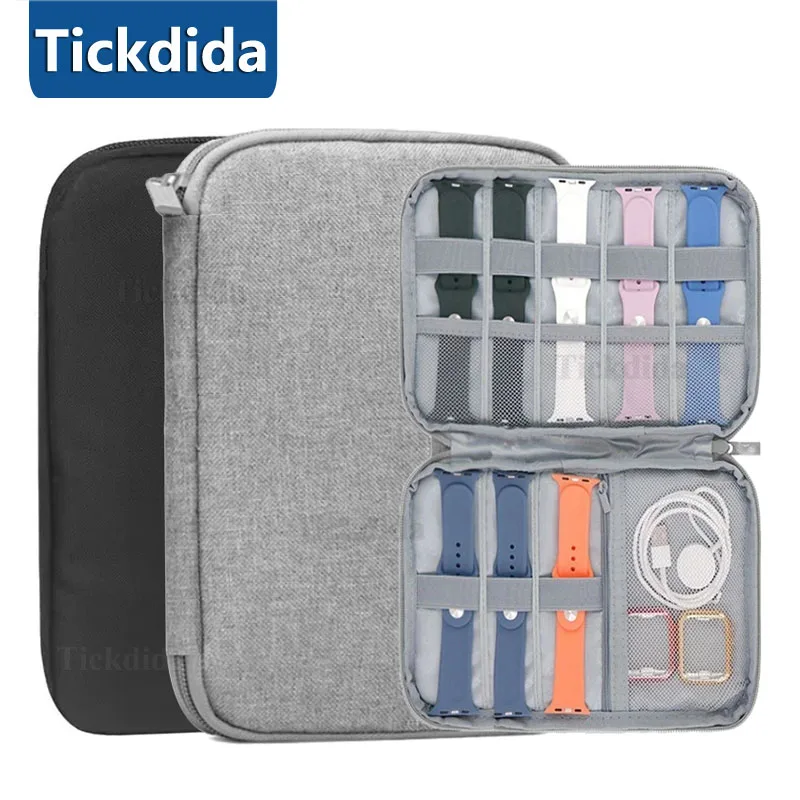 Watchband Box for Apple Watch Strap Case Data Cable Travel Smart Watch Wriststrap Storage Bag Box Watches Organizer
Watchband Box for Apple Watch Strap Case Data Cable Travel Smart Watch Wriststrap Storage Bag Box Watches Organizer