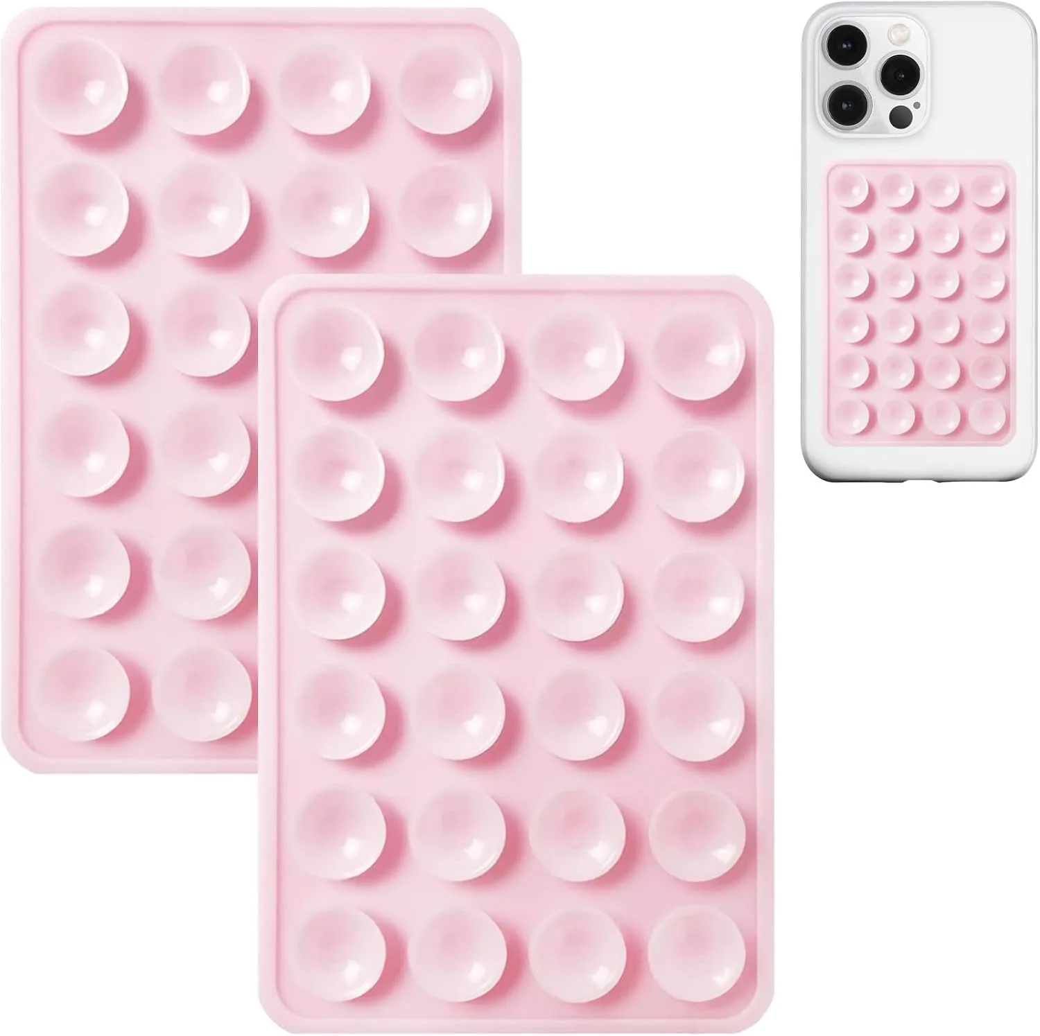 2pcs Pink Silicone Suction Cup Phone Case Mount, Double Sided Phone Holder Mount, Hands-Free Strong Grip Holder for Selfies and Videos, Phone Accessories, Cellphone Car Mount, Phone Holder Design
2pcs Pink Silicone Suction Cup Phone Case Mount, Double Sided Phone Holder Mount, Hands-Free Strong Grip Holder for Selfies and Videos, Phone Accessories, Cellphone Car Mount, Phone Holder Design