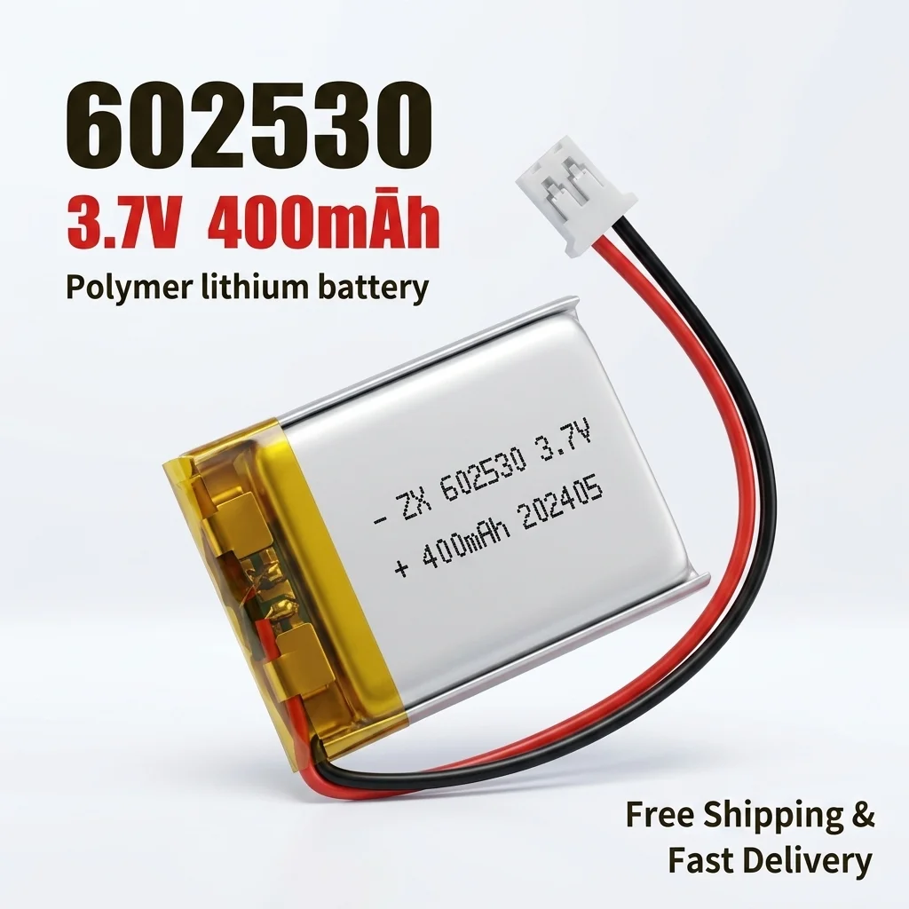 1-10Pcs 062530 602530 Lithium Polymer Battery 3.7V 400mAh For Controller Toys Electric Toothbrush Lighting Devices
1-10Pcs 062530 602530 Lithium Polymer Battery 3.7V 400mAh For Controller Toys Electric Toothbrush Lighting Devices