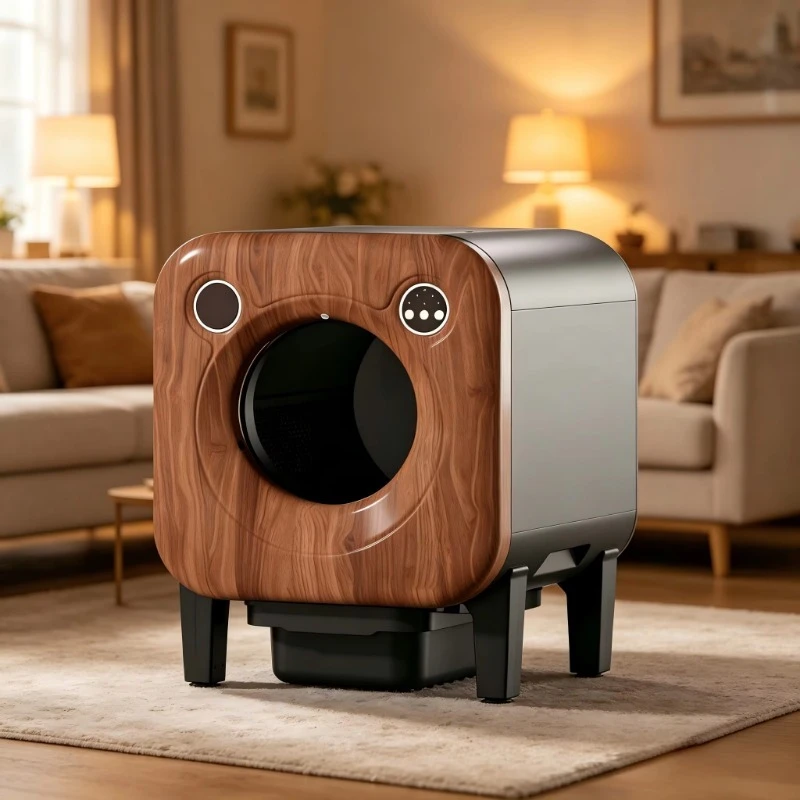 New products, intelligent automatic self-cleaning antibacterial cat litter box, popular pet products at home
New products, intelligent automatic self-cleaning antibacterial cat litter box, popular pet products at home