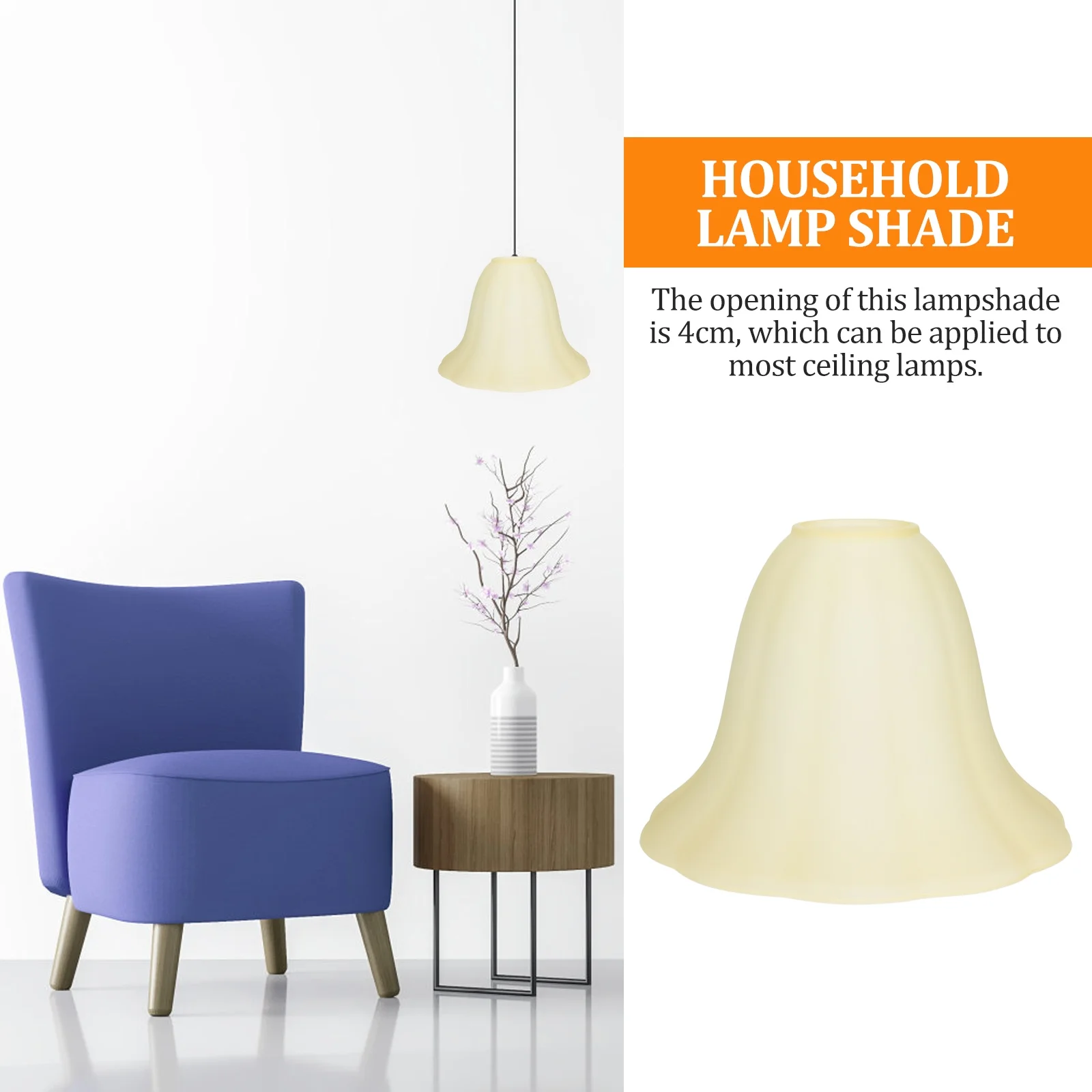 4cm Opening Glass Lamp Shade Small Elegant European Style Ceiling Lamp Cover Household Indoor Light Fixture Indoor Light Cover
4cm Opening Glass Lamp Shade Small Elegant European Style Ceiling Lamp Cover Household Indoor Light Fixture Indoor Light Cover