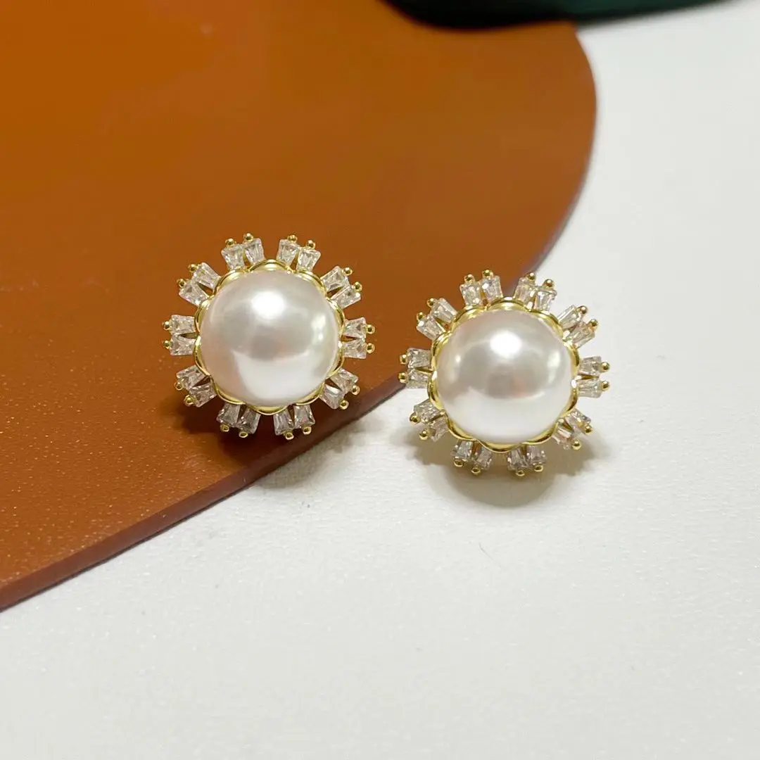 Оптовая продажа, серьги из стерлингового серебра S925, фурнитура для крепления, базовые монтажные детали, аксессуар для жемчуга 9-10 мм, 5 пар/лот
Оптовая продажа, серьги из стерлингового серебра S925, фурнитура для крепления, базовые монтажные детали, аксессуар для жемчуга 9-10 мм, 5 пар/лот