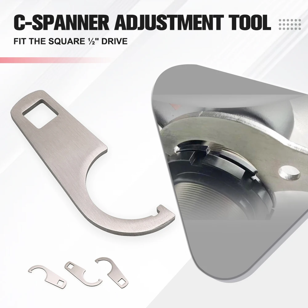 Motorcycle FOR Suzuki GSX-S1000F SV650 TL1000R VTX1300 C-Spanner Steering Stem Adjustment Tool FOR Yamaha XV750SE XV535 FZR600
Motorcycle FOR Suzuki GSX-S1000F SV650 TL1000R VTX1300 C-Spanner Steering Stem Adjustment Tool FOR Yamaha XV750SE XV535 FZR600