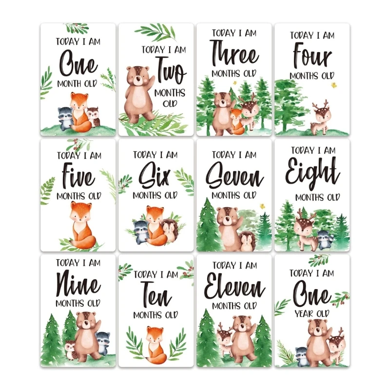 12PCS Pregnancy Growth Marker Baby Milestone Photo Paper Cards Infant Drop Shipping
12PCS Pregnancy Growth Marker Baby Milestone Photo Paper Cards Infant Drop Shipping