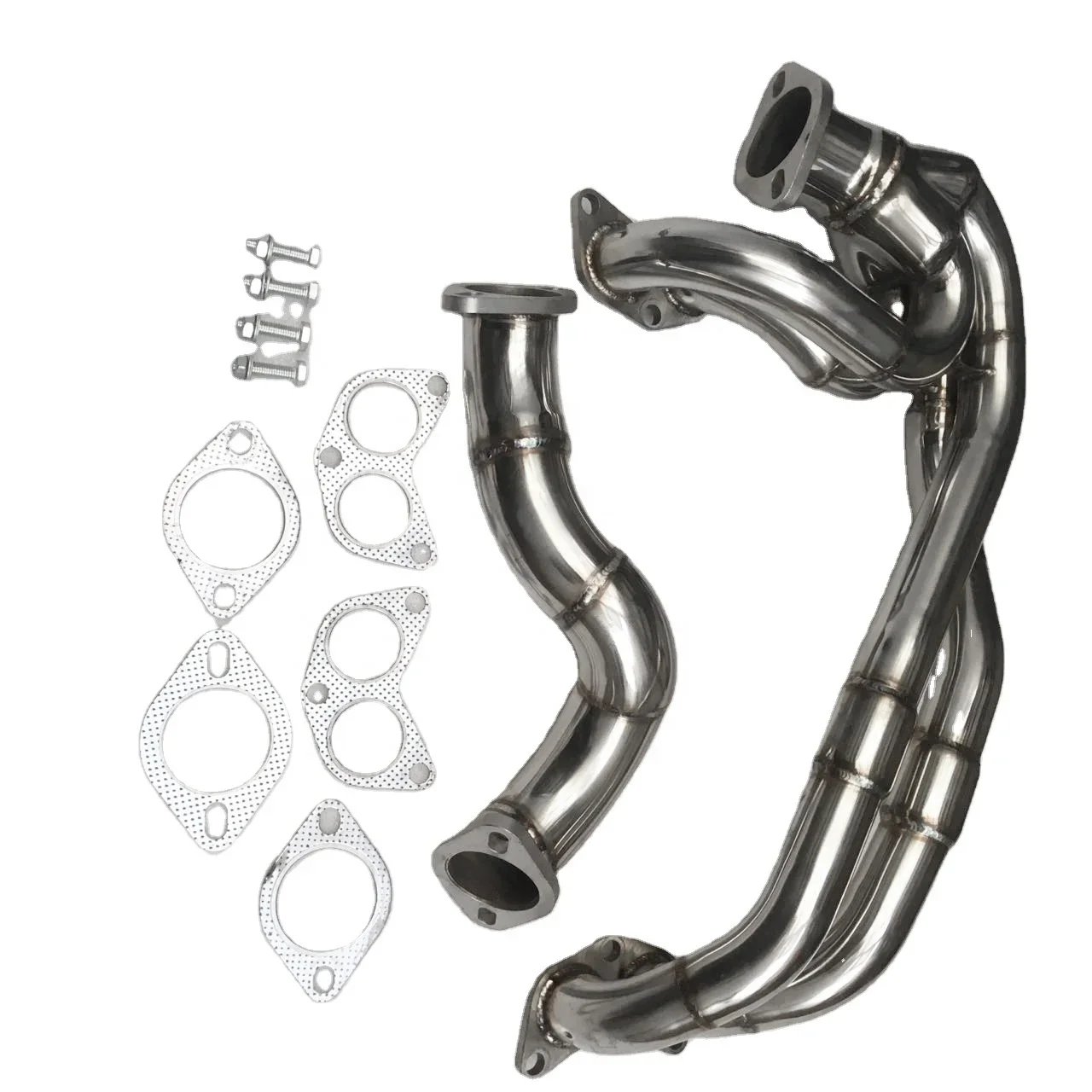 JTLD Stainless steel racing unequal length exhaust header manifold with front pipe
JTLD Stainless steel racing unequal length exhaust header manifold with front pipe