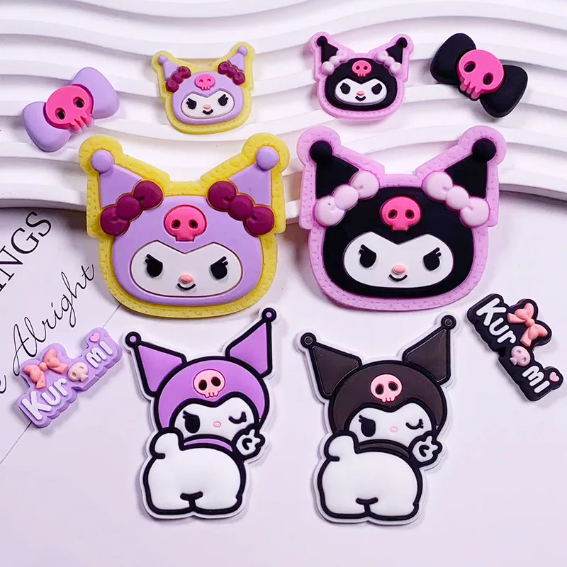 MINISO Hot Cartoon Black Rice PVC Charm Shoes Accessories Garden Shoes Sandals Slippers DIY Decoration Festival Party Gift
MINISO Hot Cartoon Black Rice PVC Charm Shoes Accessories Garden Shoes Sandals Slippers DIY Decoration Festival Party Gift