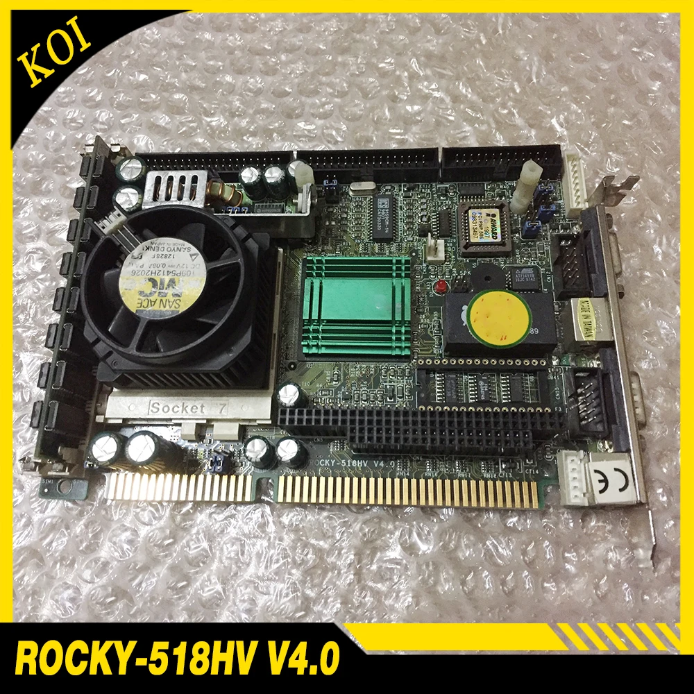 ISA Industrial Control Motherboard ROCKY-518HV V4.0
ISA Industrial Control Motherboard ROCKY-518HV V4.0