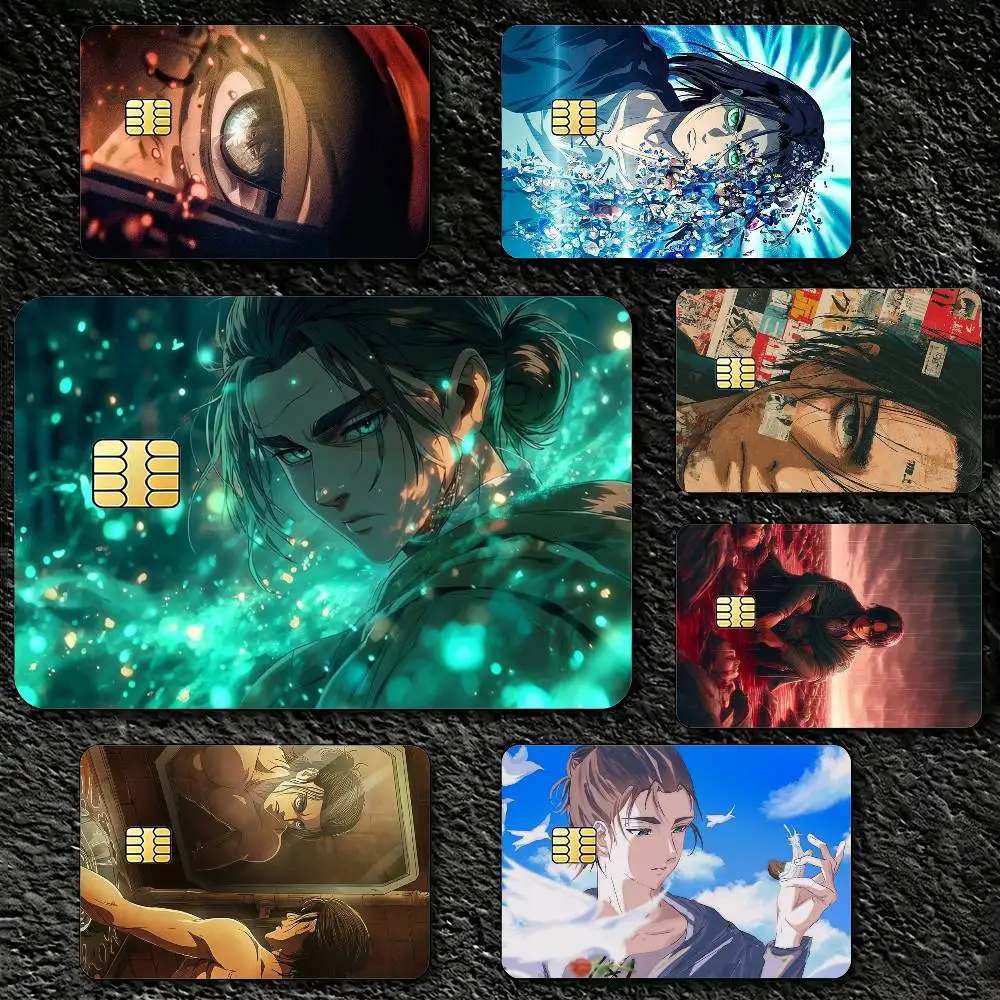 E-Eren Y-Yeager Anime A-Attack On T-Titans Decorative Waterproof Film Skin Cover Credit Card Stickers Debit Front Bank Bus Pass
E-Eren Y-Yeager Anime A-Attack On T-Titans Decorative Waterproof Film Skin Cover Credit Card Stickers Debit Front Bank Bus Pass