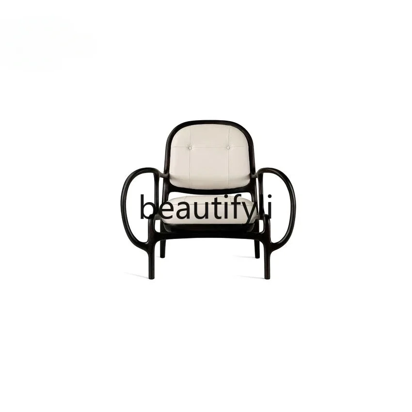 ss Black walnut solid wood sofa recliner Nordic Italian simple modern casual dining chair
ss Black walnut solid wood sofa recliner Nordic Italian simple modern casual dining chair