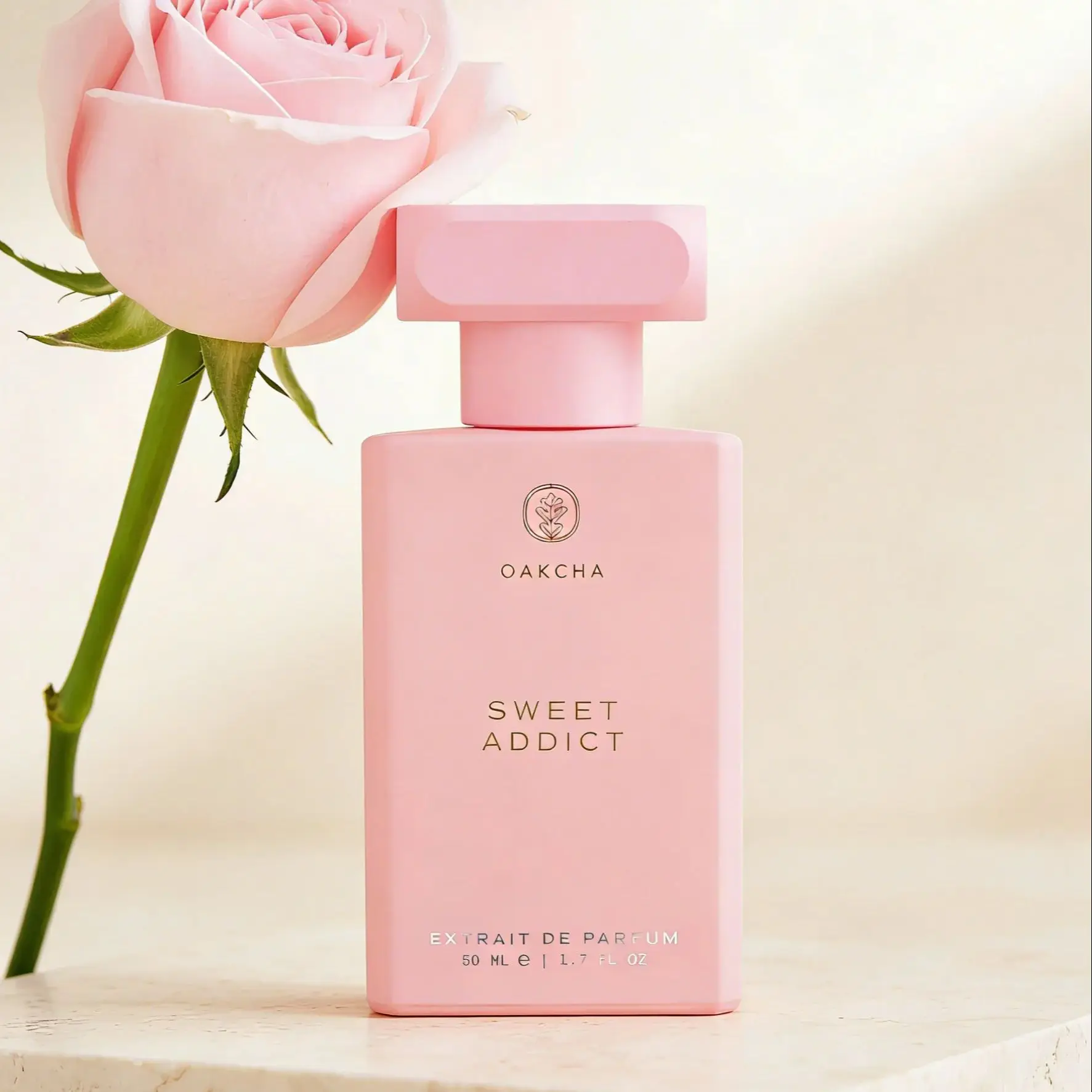 Oakcha Sweet Addict Extrait De Parfum 50ml Unisex Sweet Fragrance Marshmallow Vanilla Rose Scent Long Lasting Perfume
Oakcha Sweet Addict Extrait De Parfum 50ml Unisex Sweet Fragrance Marshmallow Vanilla Rose Scent Long Lasting Perfume