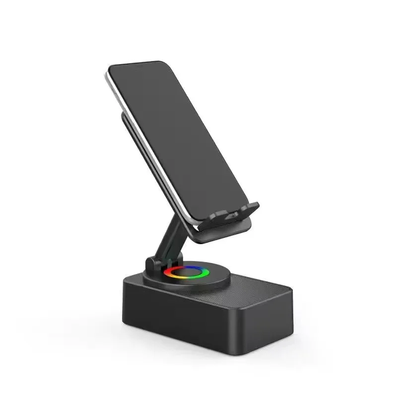Universal Wireless Desktop Speaker Mobile Phone Holder With 360 Degree Rotating Portable Power Bank Charge for Home Office Use
Universal Wireless Desktop Speaker Mobile Phone Holder With 360 Degree Rotating Portable Power Bank Charge for Home Office Use