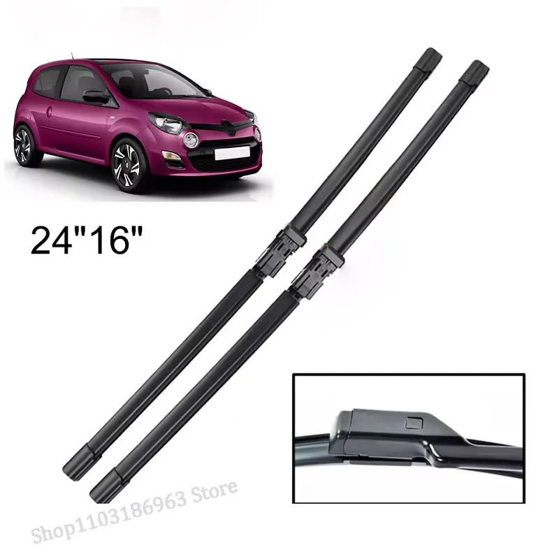 Wiper LHD Front Wiper Blades Set For Renault Twingo 2 BJ 2007 - 2014 Windshield Windscreen Window 24"+16"
Wiper LHD Front Wiper Blades Set For Renault Twingo 2 BJ 2007 - 2014 Windshield Windscreen Window 24"+16"