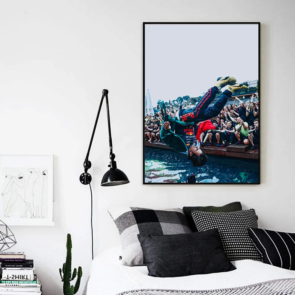 Sergio Perez Monaco Victory Celebration Poster F1 Canvas Wall Art Podium Moment Swimming Jump Motorsport Fan Gift
Sergio Perez Monaco Victory Celebration Poster F1 Canvas Wall Art Podium Moment Swimming Jump Motorsport Fan Gift