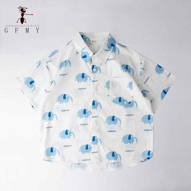 2025 New Baby Cartoon 100%Cotton Shirt Short Sleeve Top for Middle Kids Cool Fashionable Casual Loose Blouse Children Clothes
2025 New Baby Cartoon 100%Cotton Shirt Short Sleeve Top for Middle Kids Cool Fashionable Casual Loose Blouse Children Clothes