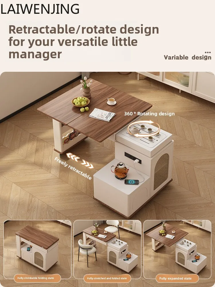 SGF automatic water supply integrated tea table embedded tea table household movable push-pull table
SGF automatic water supply integrated tea table embedded tea table household movable push-pull table