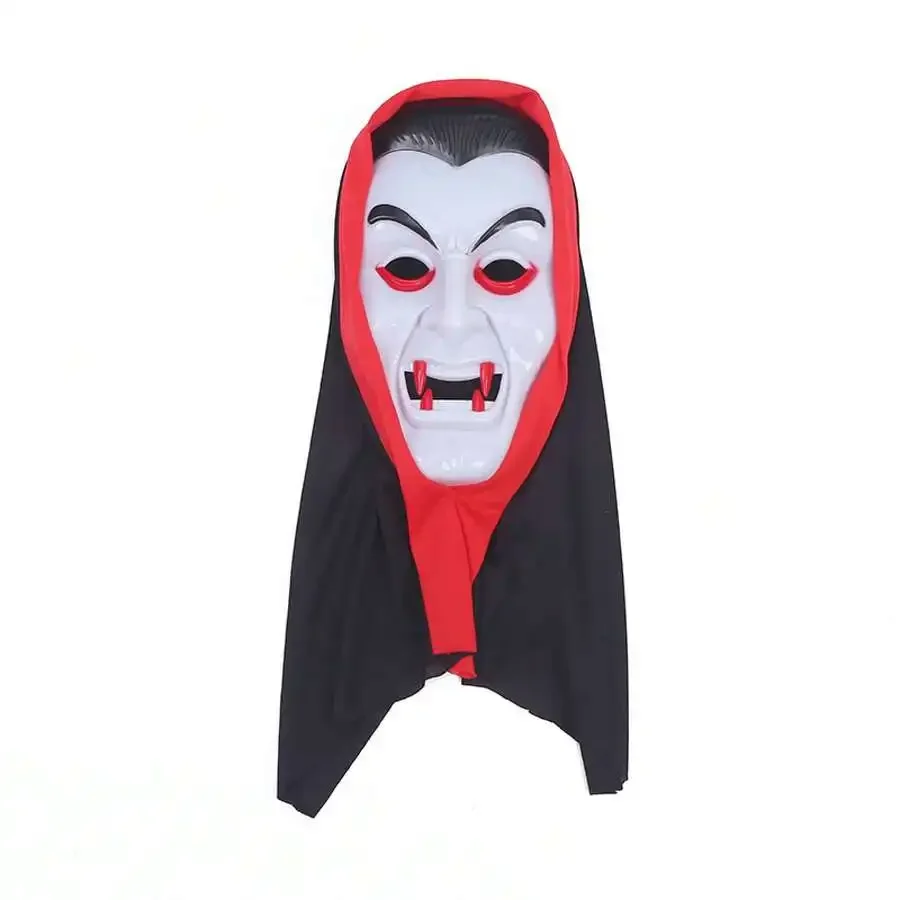 Horror Vampire Mask With Hood For Halloween Party Costume Prop
Horror Vampire Mask With Hood For Halloween Party Costume Prop