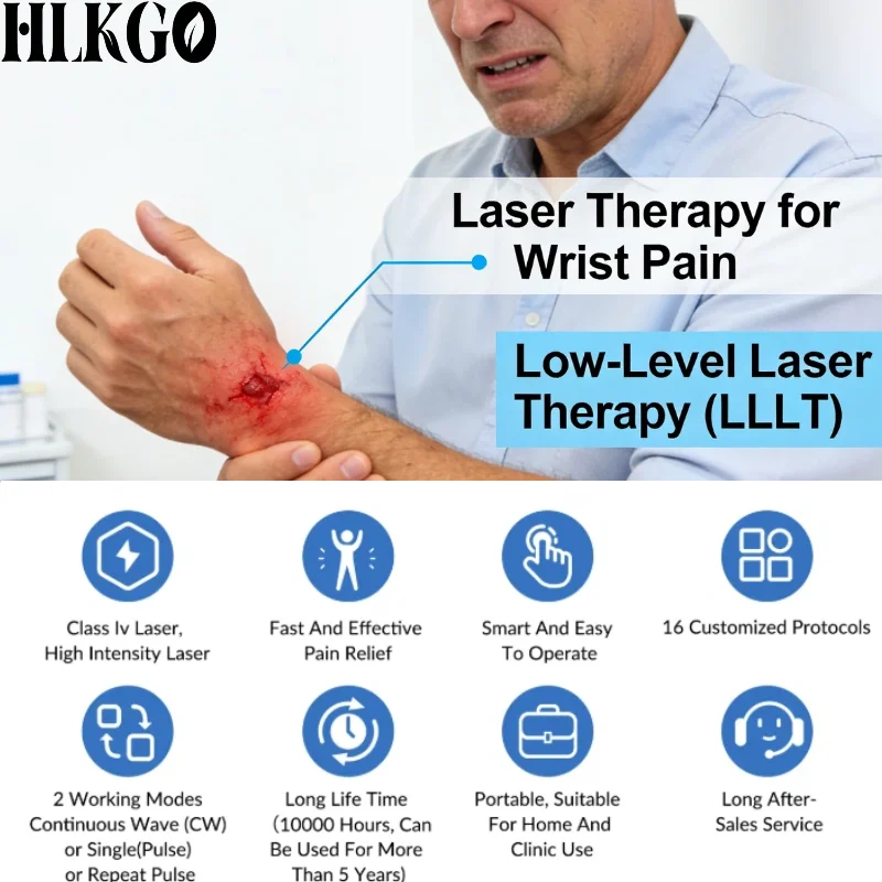 Professional 808nm 1064nm 1055mW Class 4 Cold Laser Deep Tissue Therapy Device for Musculoskeletal Pain Treatment
Professional 808nm 1064nm 1055mW Class 4 Cold Laser Deep Tissue Therapy Device for Musculoskeletal Pain Treatment