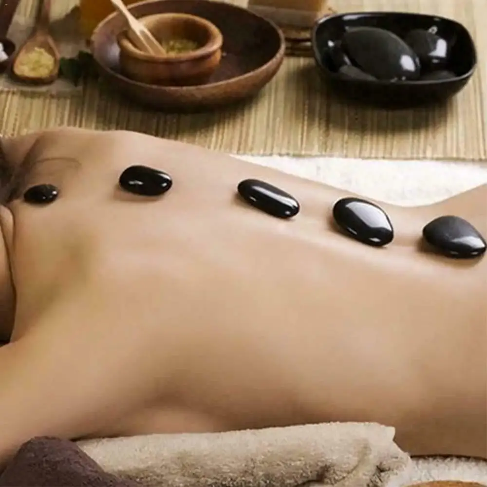 Volcanic Energy Black Hot Stones Massage Device Handheld Relaxation Tool for Spa Therapy Massage
Volcanic Energy Black Hot Stones Massage Device Handheld Relaxation Tool for Spa Therapy Massage