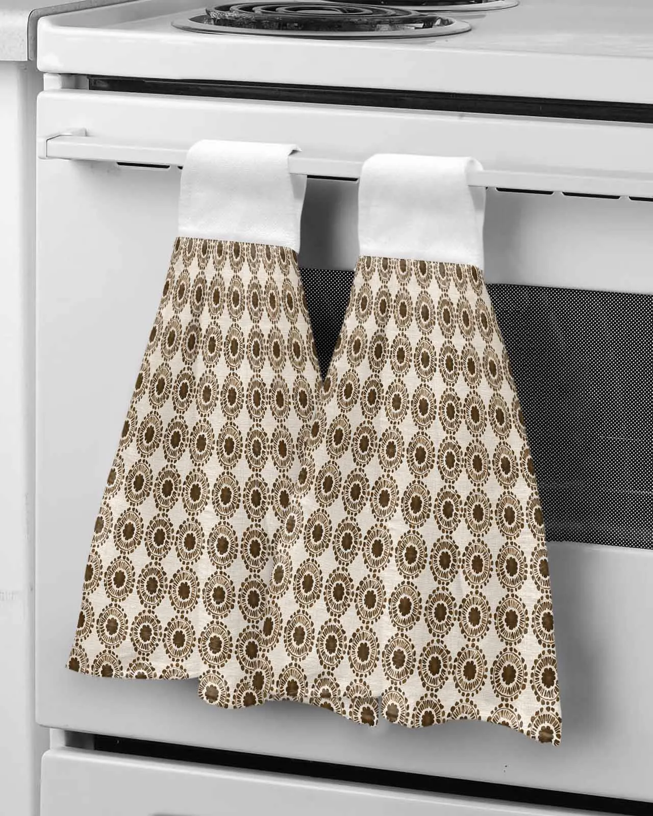 Retro Brown Ethnic Pattern Bathroom Hand Towel Kitchen Absorbent Custom Hanging Wipe Towel Soft Hand Cloth
Retro Brown Ethnic Pattern Bathroom Hand Towel Kitchen Absorbent Custom Hanging Wipe Towel Soft Hand Cloth