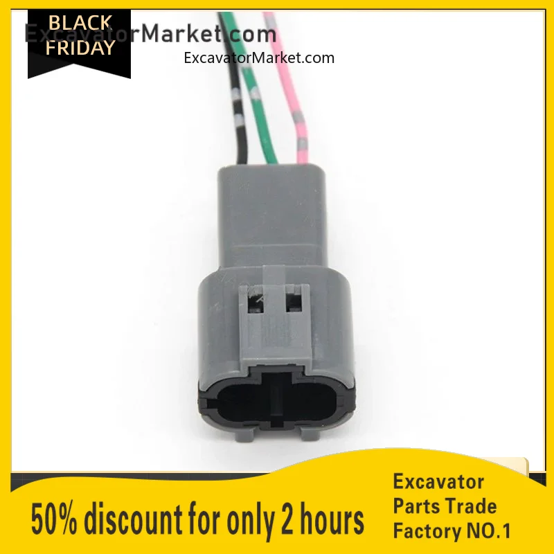 Excavator Parts For Hitachi Excavator Accessories Ex200-2-3-5-6 Throttle Motor Plug Three Wire
Excavator Parts For Hitachi Excavator Accessories Ex200-2-3-5-6 Throttle Motor Plug Three Wire