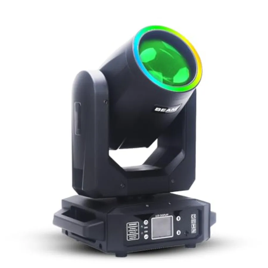 200W LED Moving Head Light with Ring Beam+Spot+18 Rotating Prisms+Rainbow 12 GOBO 8 Color Effect Dj DMX Stage Light Disco Bar
200W LED Moving Head Light with Ring Beam+Spot+18 Rotating Prisms+Rainbow 12 GOBO 8 Color Effect Dj DMX Stage Light Disco Bar