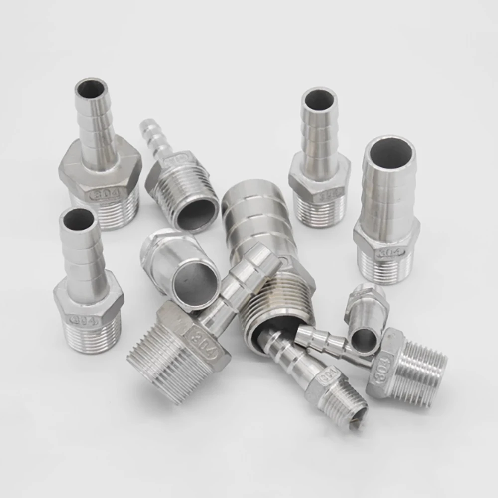 1/2" Stainless Steel Joint Hose Barb Tail 6/8/10/12/13/14/15/16/19/20/25mm External Thread Joint Coupler Adapter Joint Fittin
1/2" Stainless Steel Joint Hose Barb Tail 6/8/10/12/13/14/15/16/19/20/25mm External Thread Joint Coupler Adapter Joint Fittin