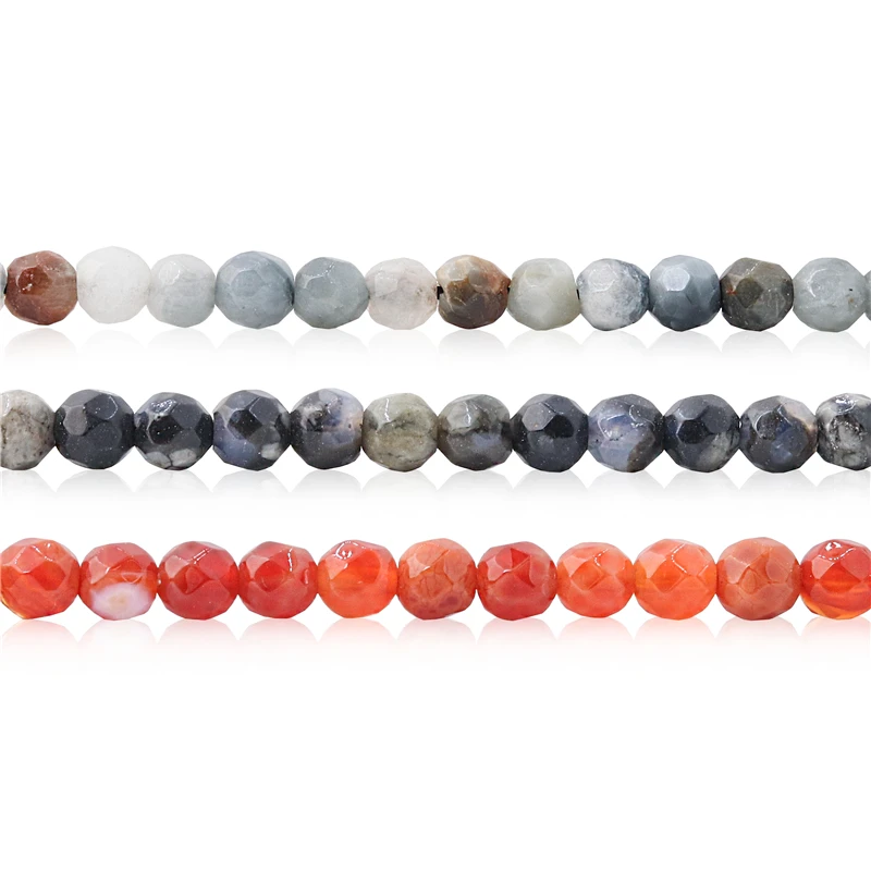Natural Stone Grey Opal Chrysotlie Eagle Eyes Agate Amazonite Round Faceted Beads Size 4MM For Jewelry Making DIY Bracelet
Natural Stone Grey Opal Chrysotlie Eagle Eyes Agate Amazonite Round Faceted Beads Size 4MM For Jewelry Making DIY Bracelet
