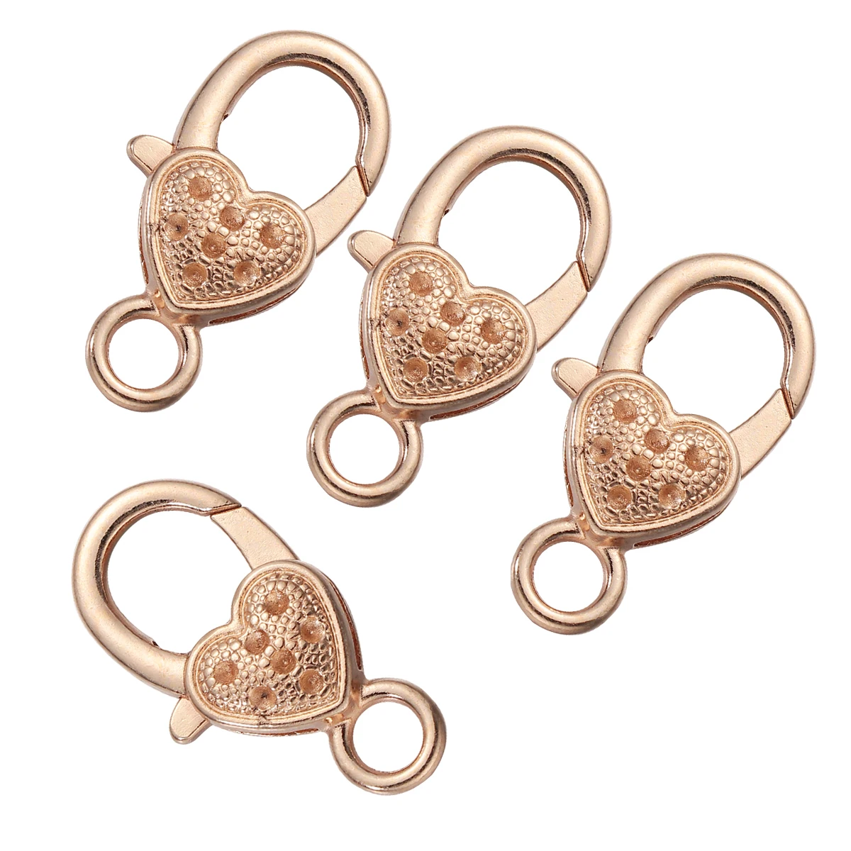 10pcs Heart Shaped Lobster Clasp Alloy Jewelry Making Supplies Vintage Classic Keychain Bag Strap DIY Attachment
10pcs Heart Shaped Lobster Clasp Alloy Jewelry Making Supplies Vintage Classic Keychain Bag Strap DIY Attachment