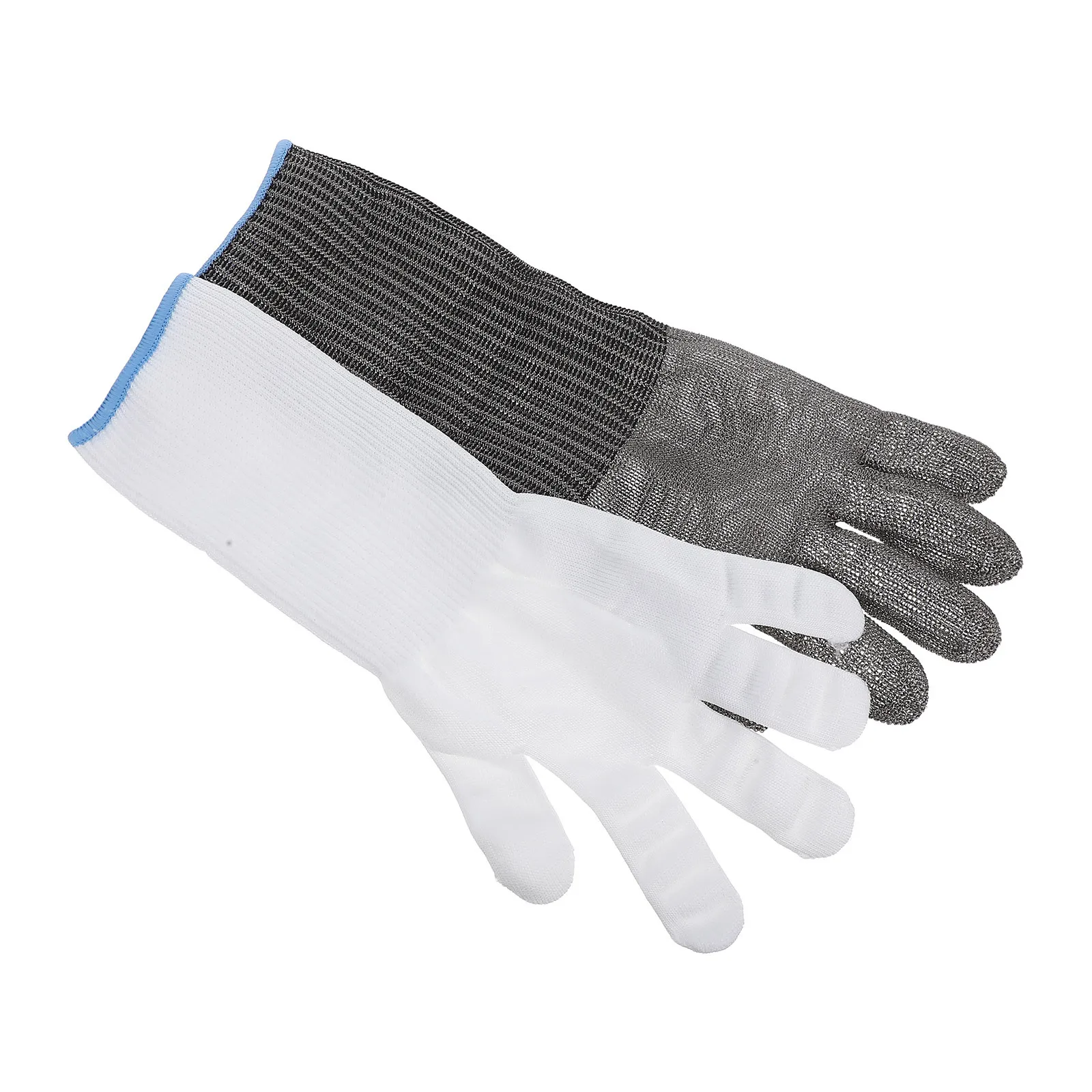 1Pair Cut Resistant Gloves Stainless Steel Wire Extended Protection for Kitchen Seafood Handling Oyster Shucking Fish Cleaning
1Pair Cut Resistant Gloves Stainless Steel Wire Extended Protection for Kitchen Seafood Handling Oyster Shucking Fish Cleaning