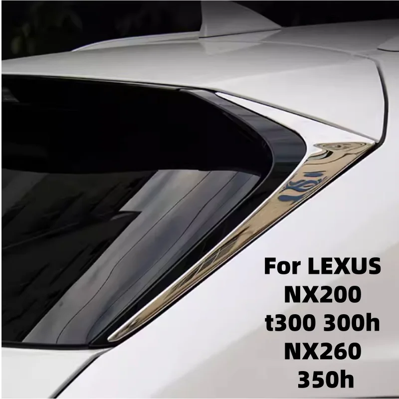 Высокое качество из нержавеющей стали, треугольная декоративная наклейка на заднее окно автомобиля для LEXUS NX200 t300 300h NX260 350h 2015-2021
Высокое качество из нержавеющей стали, треугольная декоративная наклейка на заднее окно автомобиля для LEXUS NX200 t300 300h NX260 350h 2015-2021