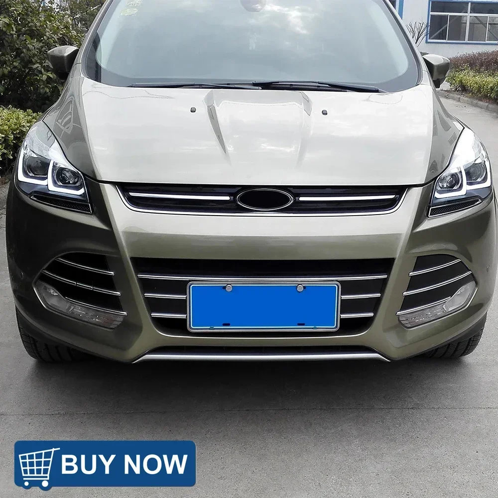 Автомобильные фары в сборе для Ford Kuga Escape 2013-2016, светодиодные передние лампы автомобиля, обновление, аксессуары для линз проектора с высокой настройкой
Автомобильные фары в сборе для Ford Kuga Escape 2013-2016, светодиодные передние лампы автомобиля, обновление, аксессуары для линз проектора с высокой настройкой