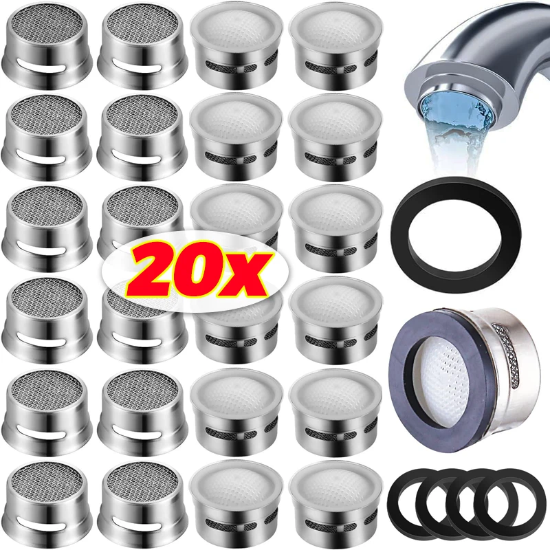 Faucet Aerator Filter Water Saving Basin Replacement Tap Filter Nozzles Tap Bubbler Filter Kitchen Bathroom Faucet Accessories
Faucet Aerator Filter Water Saving Basin Replacement Tap Filter Nozzles Tap Bubbler Filter Kitchen Bathroom Faucet Accessories