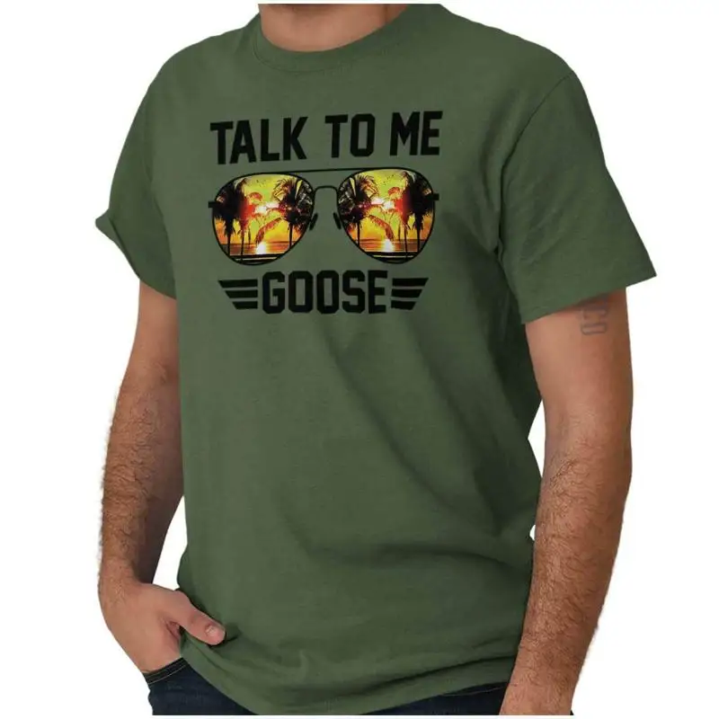 Talk To Me Goose Aviator солнцезащитные очки закат женская или мужская футболка с круглым вырезом футболка
Talk To Me Goose Aviator солнцезащитные очки закат женская или мужская футболка с круглым вырезом футболка