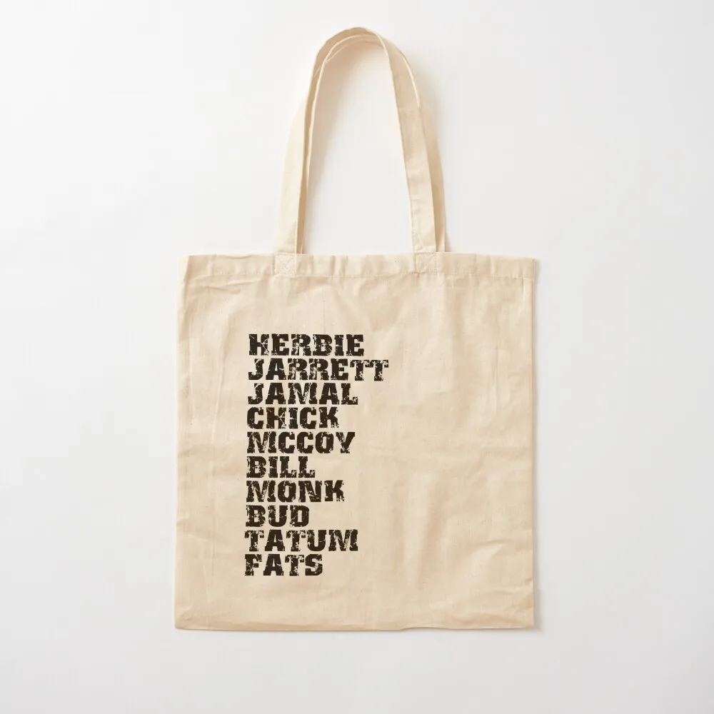 Famous Influential Jazz Pianists List Tote Bag large tote bag female bag tote
Famous Influential Jazz Pianists List Tote Bag large tote bag female bag tote