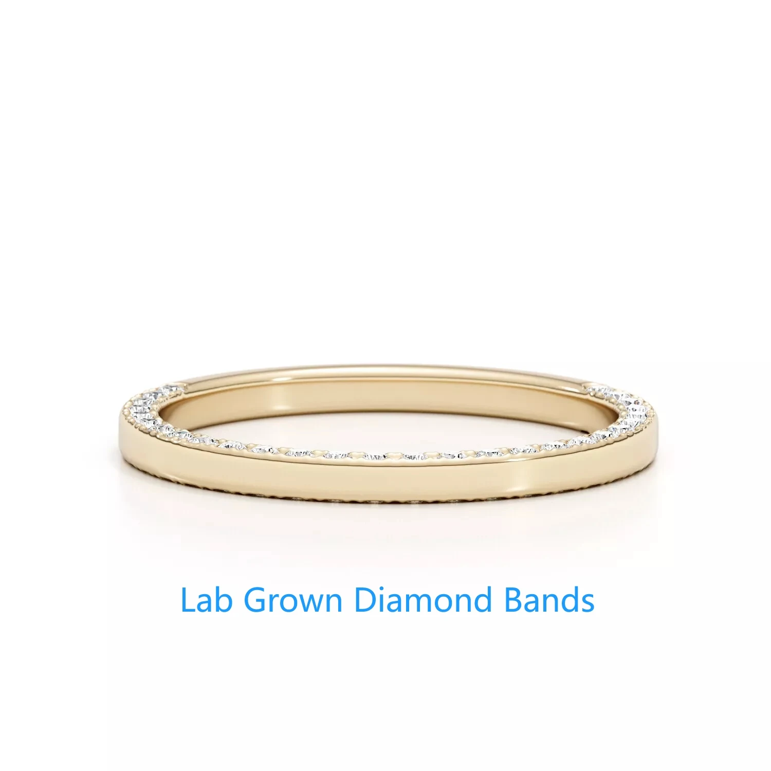 Round Lab Grown Diamond 4/3 Diamond Ring 14k Yellow Gold Prong Set DEF VS-VVS 0.5ctw Wedding Band For Women
Round Lab Grown Diamond 4/3 Diamond Ring 14k Yellow Gold Prong Set DEF VS-VVS 0.5ctw Wedding Band For Women