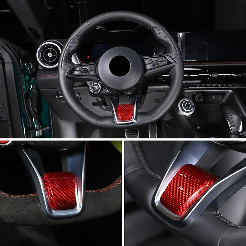For Alfa Romeo Giulia Stelvio Tonale 2020-2022 Real Carbon Fiber Car Steering wheel V frame base decoration cover accessories
For Alfa Romeo Giulia Stelvio Tonale 2020-2022 Real Carbon Fiber Car Steering wheel V frame base decoration cover accessories