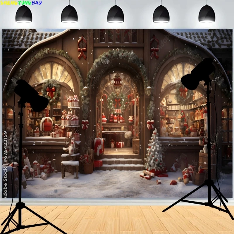 Christmas Day Wreach Snowflake Photography Backdrops Fireplace Winter New Years Cottage Living Room Decoration Background CC-04
Christmas Day Wreach Snowflake Photography Backdrops Fireplace Winter New Years Cottage Living Room Decoration Background CC-04