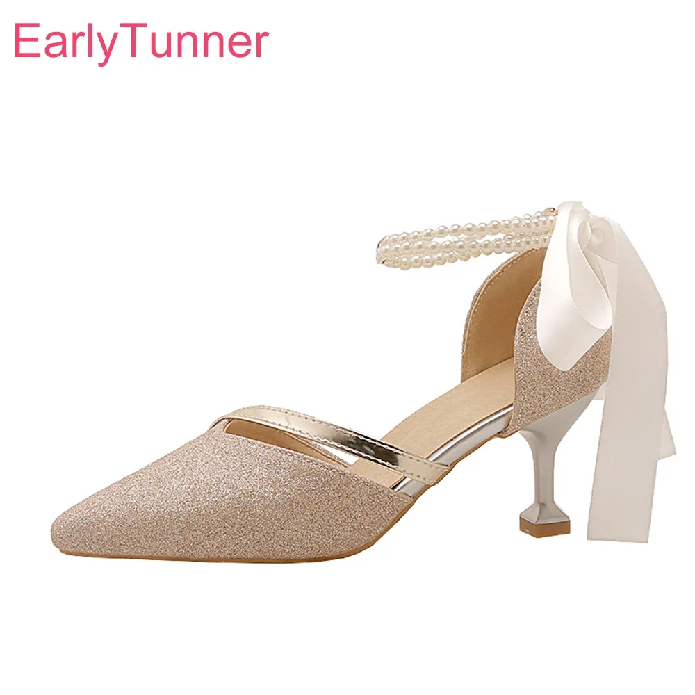 New Summer Glamour Gold Silver Women Sandals Hot Pointed Toe High Heel Lady Party Shoes Plus Small Big Size 30 43 45 47
New Summer Glamour Gold Silver Women Sandals Hot Pointed Toe High Heel Lady Party Shoes Plus Small Big Size 30 43 45 47