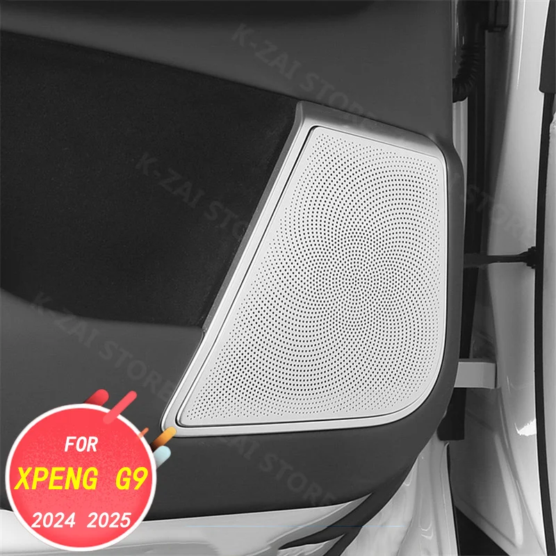 Car interior decoration accessories, door inner horn cover DIY metal patch For Xpeng G9 2024 2025
Car interior decoration accessories, door inner horn cover DIY metal patch For Xpeng G9 2024 2025