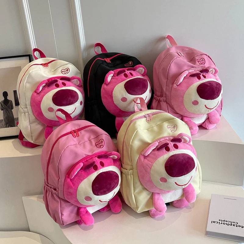 2023 Disney Backpack Cartoon Lotso Huggin Bear Schoolbag High Capacity Girl Korean Student Doll Bag Leisure Travel Backpack
2023 Disney Backpack Cartoon Lotso Huggin Bear Schoolbag High Capacity Girl Korean Student Doll Bag Leisure Travel Backpack