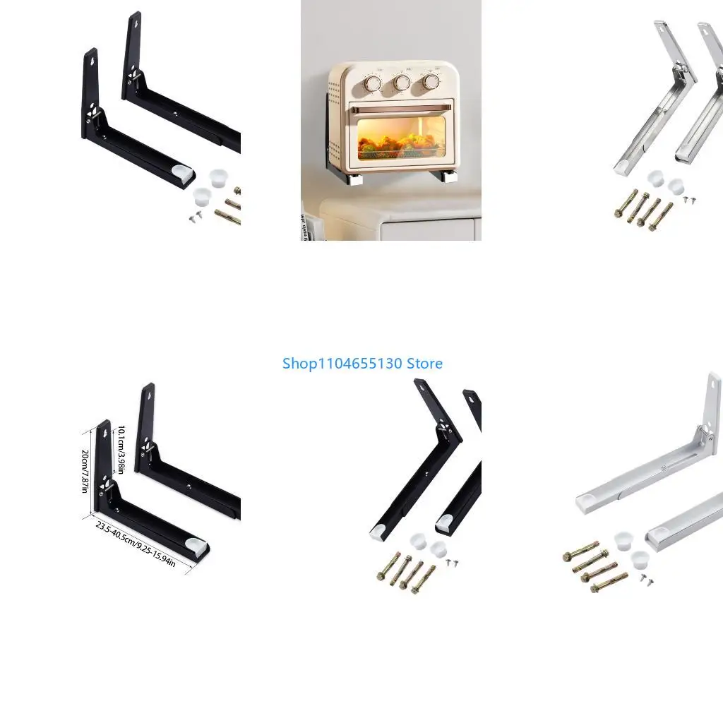 Adjustable Heavy Duty Wall Mounted Shelf for Microwave Oven Toaster Bracket
Adjustable Heavy Duty Wall Mounted Shelf for Microwave Oven Toaster Bracket