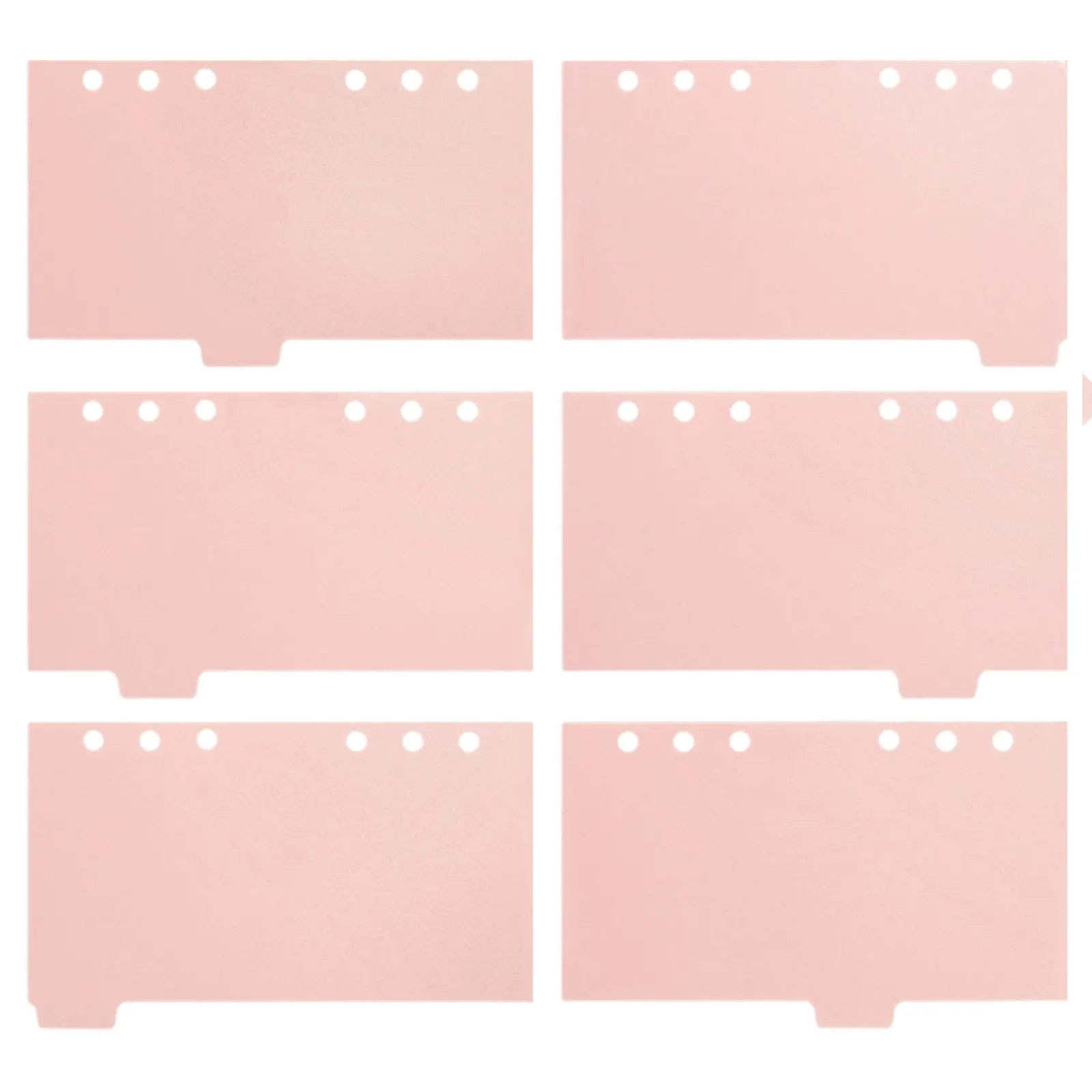 6 Sheets Notebook Binder Divider Loose Leaf 6 Hole Paper Index Tab Dividers Organizer for School Office Document Sorting
6 Sheets Notebook Binder Divider Loose Leaf 6 Hole Paper Index Tab Dividers Organizer for School Office Document Sorting