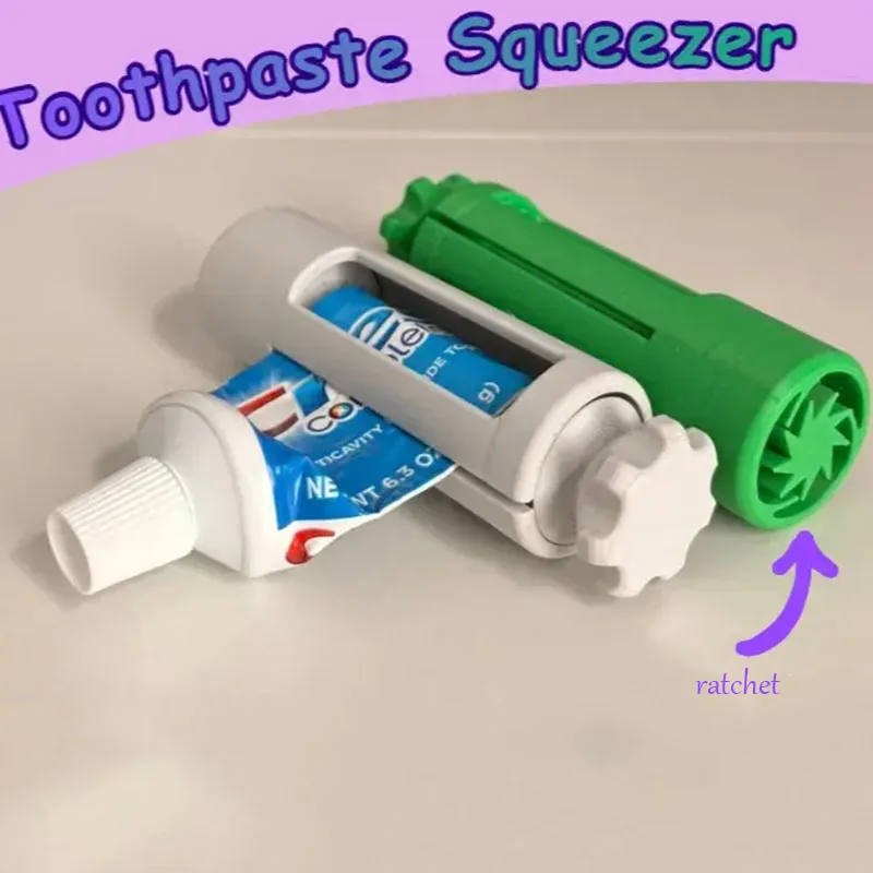 Mini Rolling Tube Toothpaste Squeezer Dispenser Seat Holder Stand Easy Cleaning Bathroom Products Household Cosmetics Squeezer
Mini Rolling Tube Toothpaste Squeezer Dispenser Seat Holder Stand Easy Cleaning Bathroom Products Household Cosmetics Squeezer