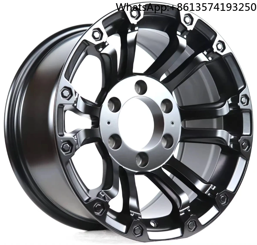 For Size 16 Rims 6 Holes 16x8.0j with PCD 6x114.3 6x139.7 Deep Dish Wheels 4x4 Offroad Alloy Rines
For Size 16 Rims 6 Holes 16x8.0j with PCD 6x114.3 6x139.7 Deep Dish Wheels 4x4 Offroad Alloy Rines