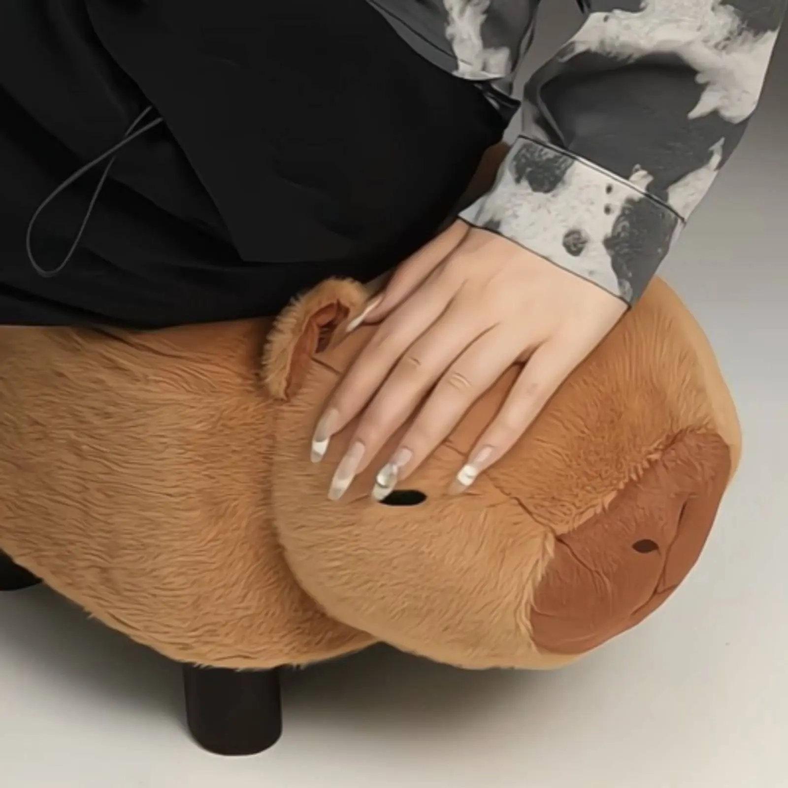 Soft Shoe Stool Creative Design Capybara Stool Capybara Ottoman No Installation Required Home Furniture Sturdy and Long-Lasting
Soft Shoe Stool Creative Design Capybara Stool Capybara Ottoman No Installation Required Home Furniture Sturdy and Long-Lasting