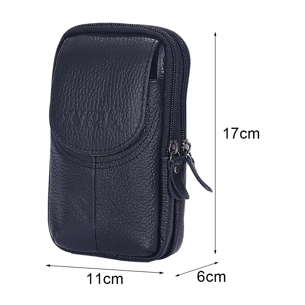 Мужская поясная сумка из воловьей кожи, однотонная поясная сумка на молнии для мобильного телефона
Мужская поясная сумка из воловьей кожи, однотонная поясная сумка на молнии для мобильного телефона