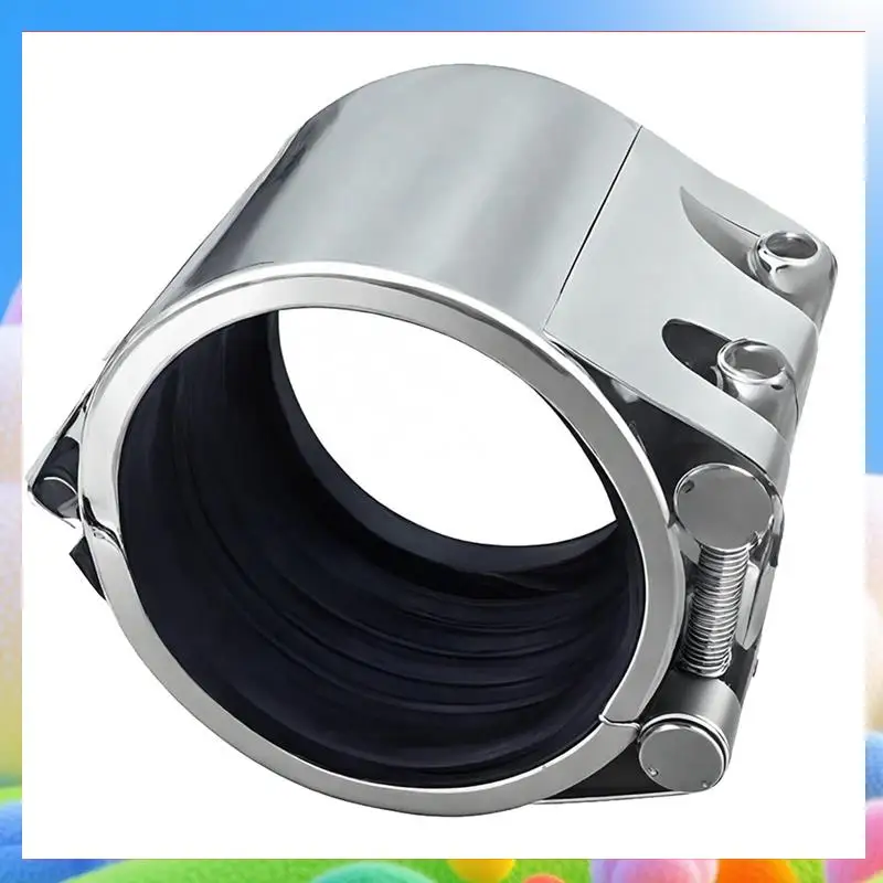 Pipe Leak Seal Repairer, Metal Pipe Emergency Pipe Repair Kit, Stainless Steel Pipe Repairer (60Mm-65Mm/2.5 Inches)-AA25
Pipe Leak Seal Repairer, Metal Pipe Emergency Pipe Repair Kit, Stainless Steel Pipe Repairer (60Mm-65Mm/2.5 Inches)-AA25