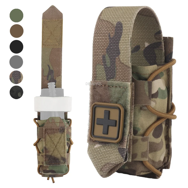 Tactical Tourniquet Medical Pouch Holster MOLLE Torniquet Holder Survival Equipment Hunting Hiking Universal Tourniquet Pouch 
Tactical Tourniquet Medical Pouch Holster MOLLE Torniquet Holder Survival Equipment Hunting Hiking Universal Tourniquet Pouch