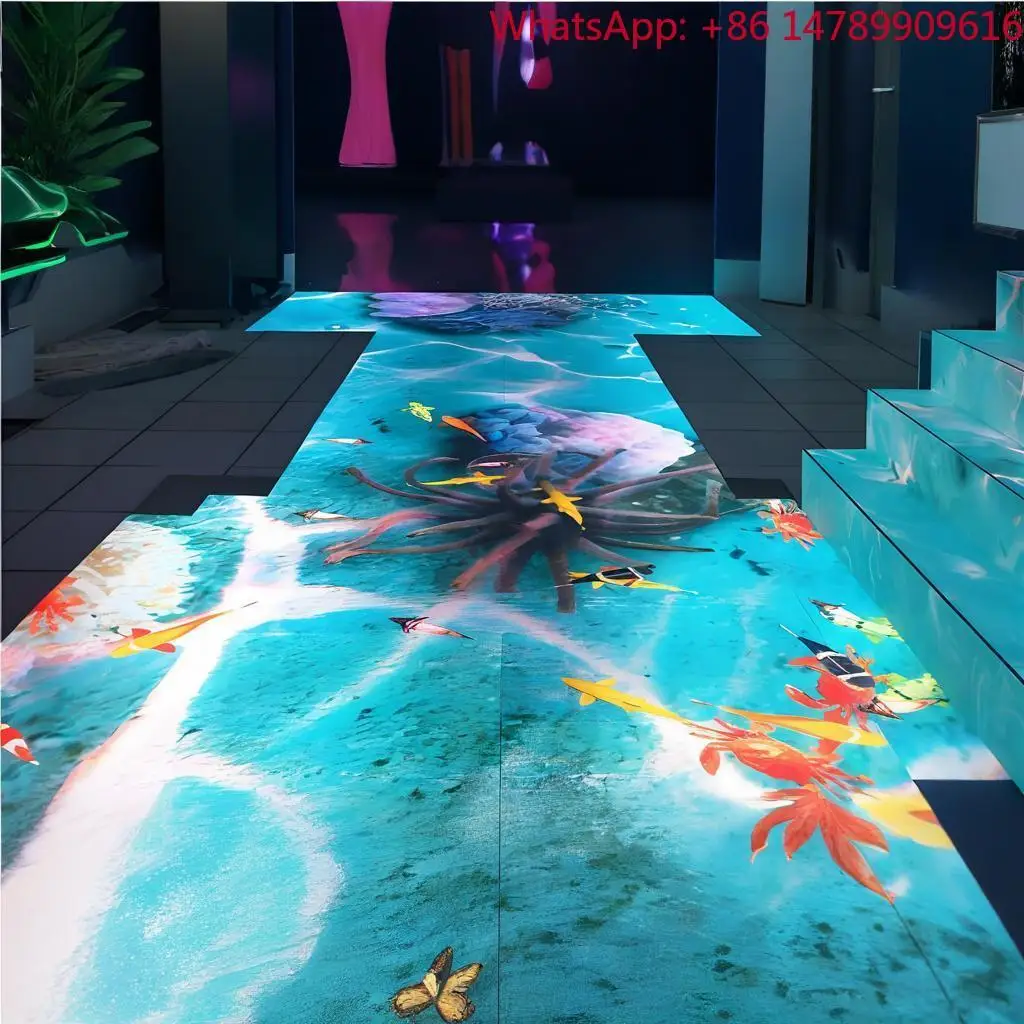 P2.5-P3.91 Indoor Interactive LED Floor Screen Multi-User Synchronous Response Touch/Pressure Sensing For GamingInteractive LED
P2.5-P3.91 Indoor Interactive LED Floor Screen Multi-User Synchronous Response Touch/Pressure Sensing For GamingInteractive LED